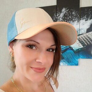 Women's Baseball Cap for Summer Grace Folly Beach Trucker Hats